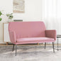 Banco de couro sintético cor capuchino 107x80x81 cm