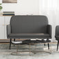 Banco de couro sintético cor capuchino 107x80x81 cm