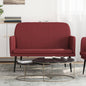 Banco de couro sintético cor capuchino 107x80x81 cm