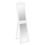 Espejo de pie blanco 40x160 cm