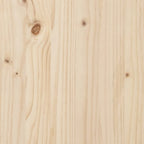 Compostador de madera maciza de pino 63,5x63,5x77,5 cm