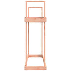 Leñero de madera maciza de Douglas 110x35x108,5 cm