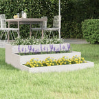 Jardinera arriate madera maciza abeto 120x120x56 cm
