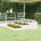 Jardinera arriate madera maciza abeto 120x120x56 cm