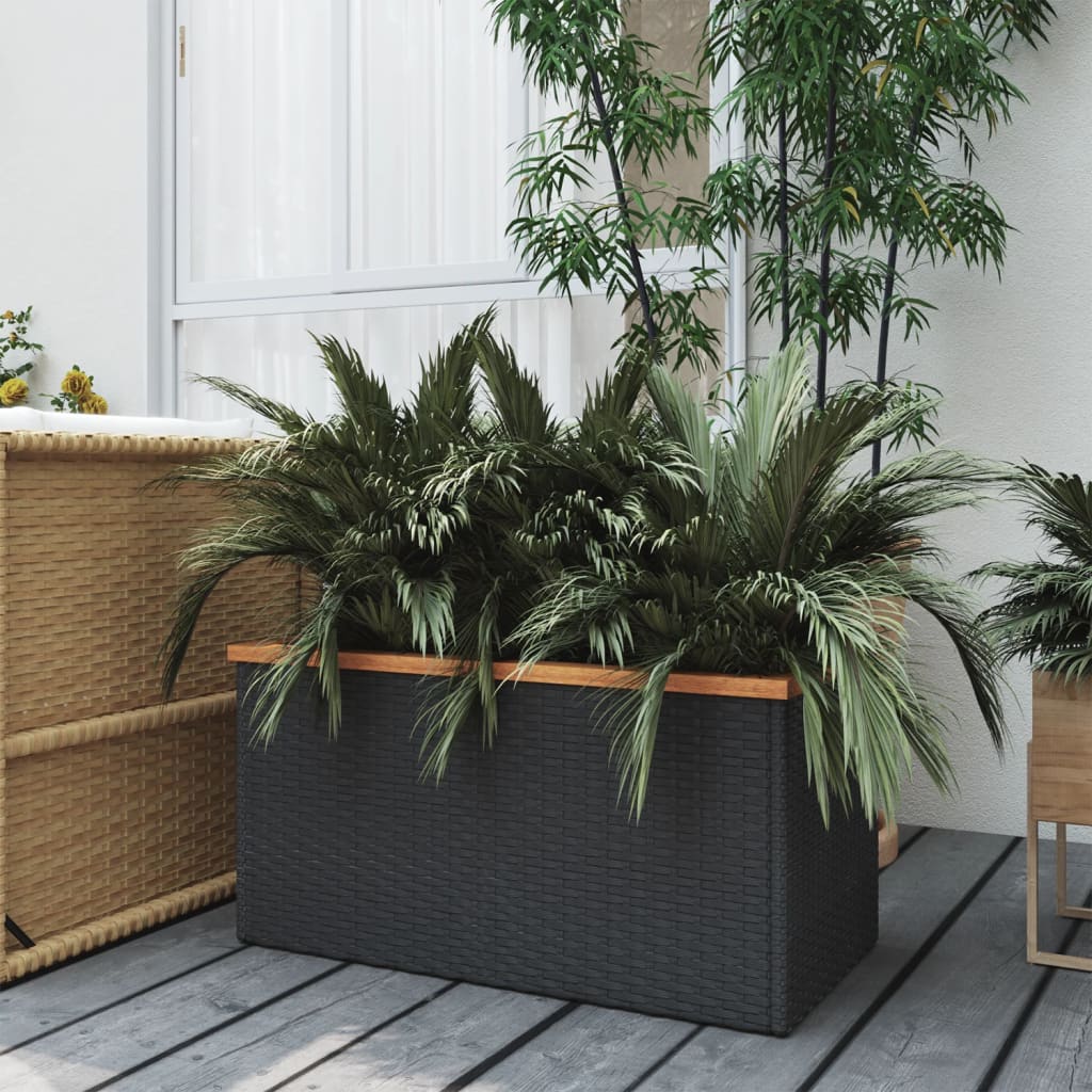Jardinera acero corten 100x100x18,5 cm
