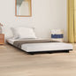 Estructura de cama de madera maciza de pino 140x190 cm
