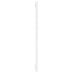 Cabecero cama de pared madera maciza pino blanco 106x3x91,5 cm