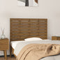 Cabeceira de cama de parede madeira maciça pinho branco 106x3x91,5 cm
