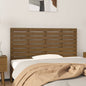 Cabeceira de cama de parede madeira maciça pinho branco 106x3x91,5 cm