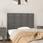 Cabeceira de cama de parede madeira maciça pinho branco 106x3x91,5 cm