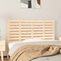 Cabeceira de cama de parede madeira maciça pinho branco 106x3x91,5 cm