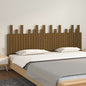 Cabeceira de cama de parede madeira maciça pinho branco 106x3x91,5 cm