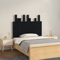 Cabecero cama de pared madera maciza pino blanco 106x3x91,5 cm