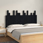 Cabecero cama de pared madera maciza pino blanco 106x3x91,5 cm