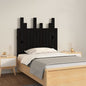 Cabeceira de cama de parede madeira maciça pinho branco 106x3x91,5 cm