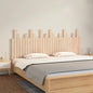 Cabeceira de cama de parede madeira maciça pinho branco 106x3x91,5 cm