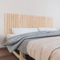 Cabeceira de cama de parede madeira maciça pinho branco 106x3x91,5 cm