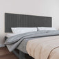 Cabeceira de cama de parede madeira maciça pinho branco 106x3x91,5 cm