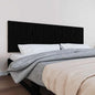 Cabecero cama de pared madera maciza pino blanco 106x3x91,5 cm
