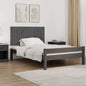 Cabeceira de cama de parede madeira maciça pinho branco 106x3x91,5 cm