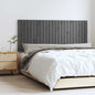 Cabeceira de cama de parede madeira maciça pinho branco 106x3x91,5 cm