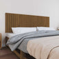Cabeceira de cama de parede madeira maciça pinho branco 106x3x91,5 cm