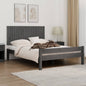 Cabeceira de cama de parede madeira maciça pinho branco 106x3x91,5 cm