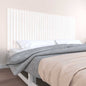Cabecero cama de pared madera maciza pino blanco 106x3x91,5 cm