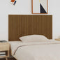 Cabeceira de cama de parede madeira maciça pinho branco 106x3x91,5 cm