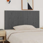 Cabeceira de cama de parede madeira maciça pinho branco 106x3x91,5 cm
