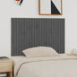 Cabeceira de cama de parede madeira maciça pinho branco 106x3x91,5 cm