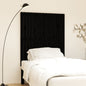 Cabeceira de cama de parede madeira maciça pinho branco 106x3x91,5 cm