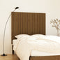 Cabeceira de cama de parede madeira maciça pinho branco 106x3x91,5 cm