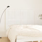 Cabecero cama de pared madera maciza pino blanco 106x3x91,5 cm