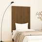 Cabeceira de cama de parede madeira maciça pinho branco 106x3x91,5 cm