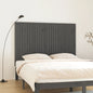 Cabeceira de cama de parede madeira maciça pinho branco 106x3x91,5 cm
