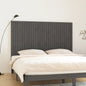 Cabeceira de cama de parede madeira maciça pinho branco 106x3x91,5 cm