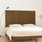 Cabeceira de cama de parede madeira maciça pinho branco 106x3x91,5 cm