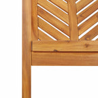 Conjunto de Comedor de Jardín 9 pcs Marrón
