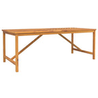 Conjunto de Comedor de Jardín 9 pcs Marrón