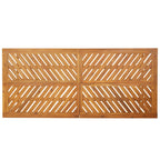 Conjunto de Comedor de Jardín 9 pcs Marrón