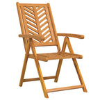 Conjunto de Comedor de Jardín 3 pcs Marrón