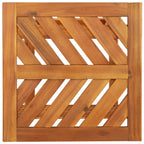 Conjunto de Comedor de Jardín 3 pcs Marrón