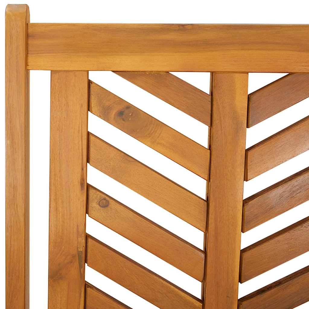 Conjunto de Refeição de Jardim 3 pçs Castanho
