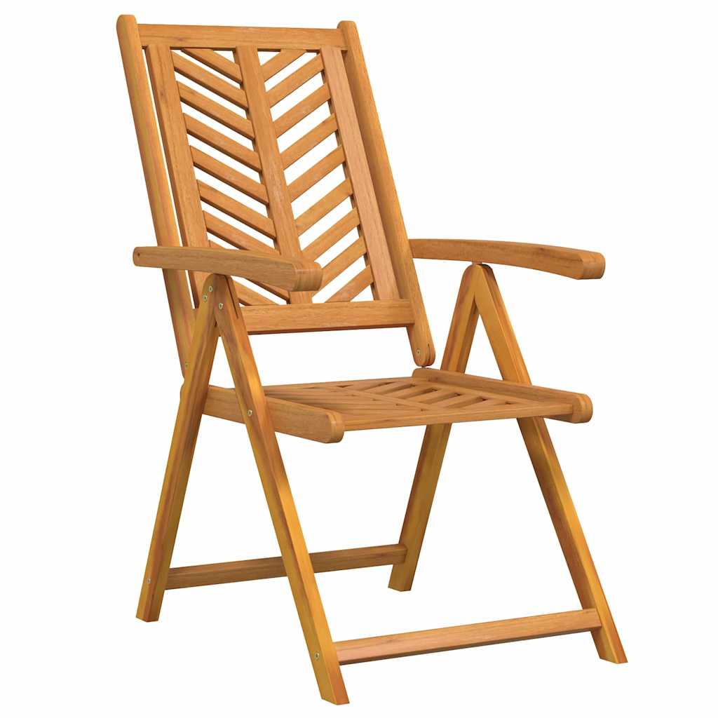 Conjunto de Refeição de Jardim 3 pçs Castanho