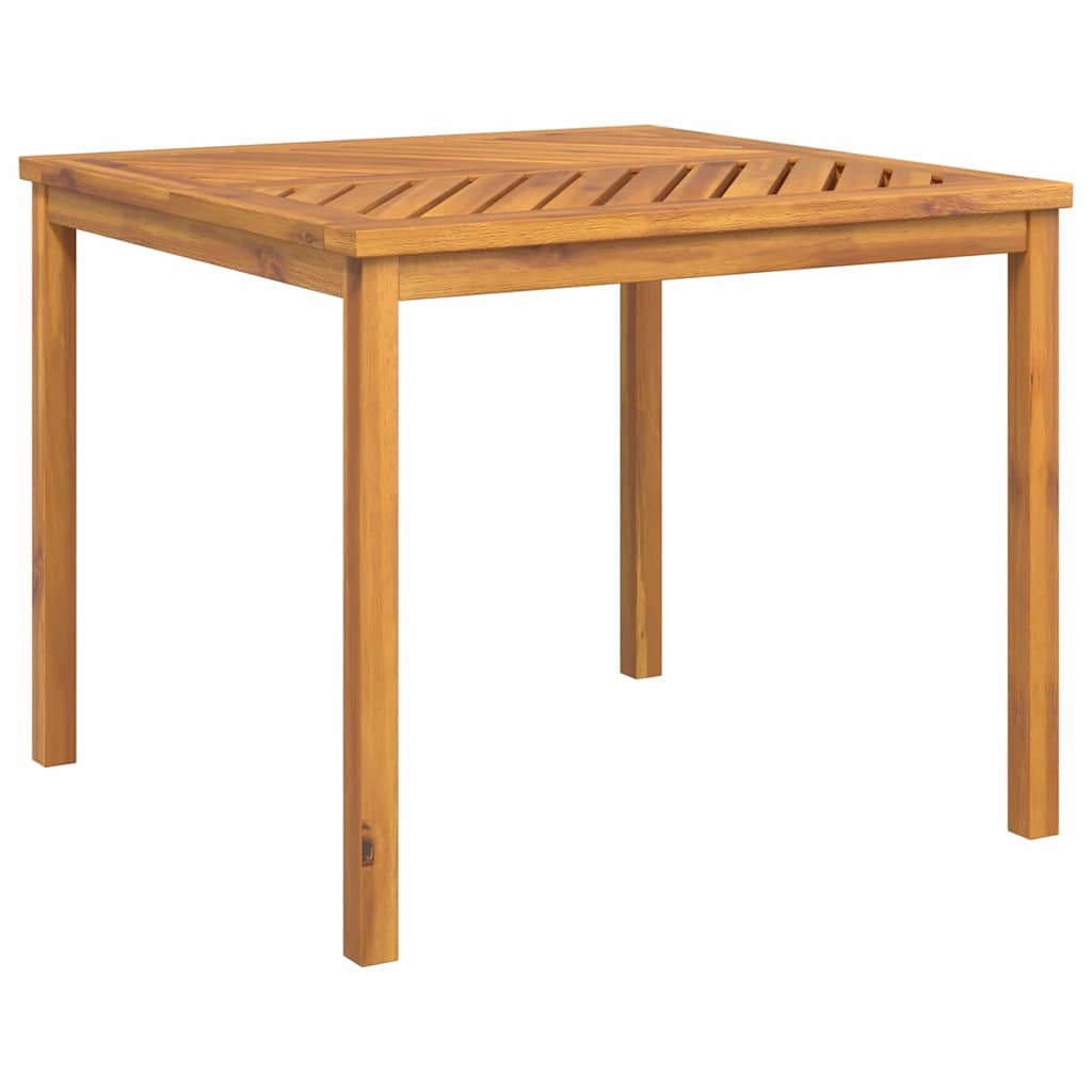 Conjunto de Refeição de Jardim 3 pçs Castanho