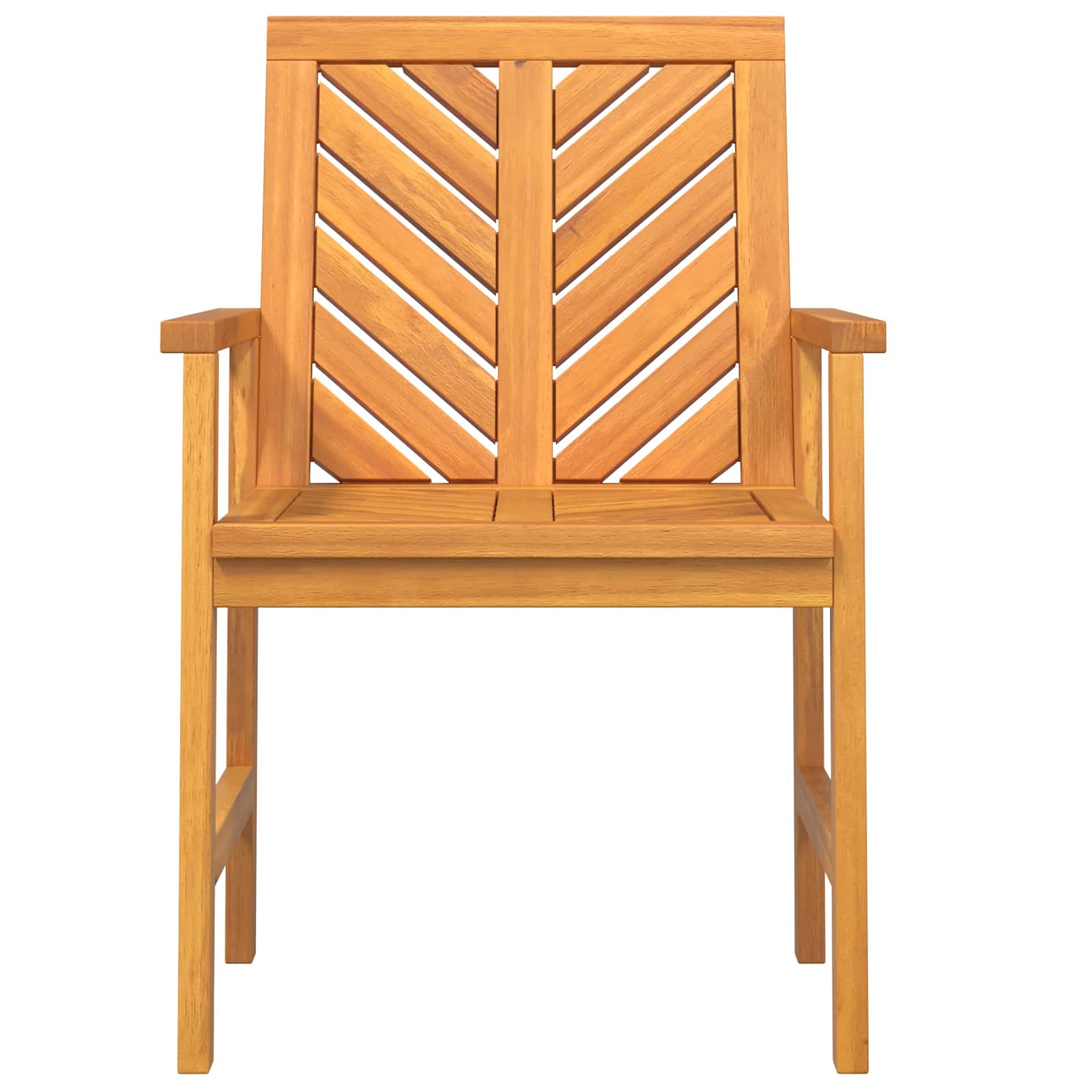 Silla de comedor 6 pcs Natural 62.5 x 59 x 89 cm