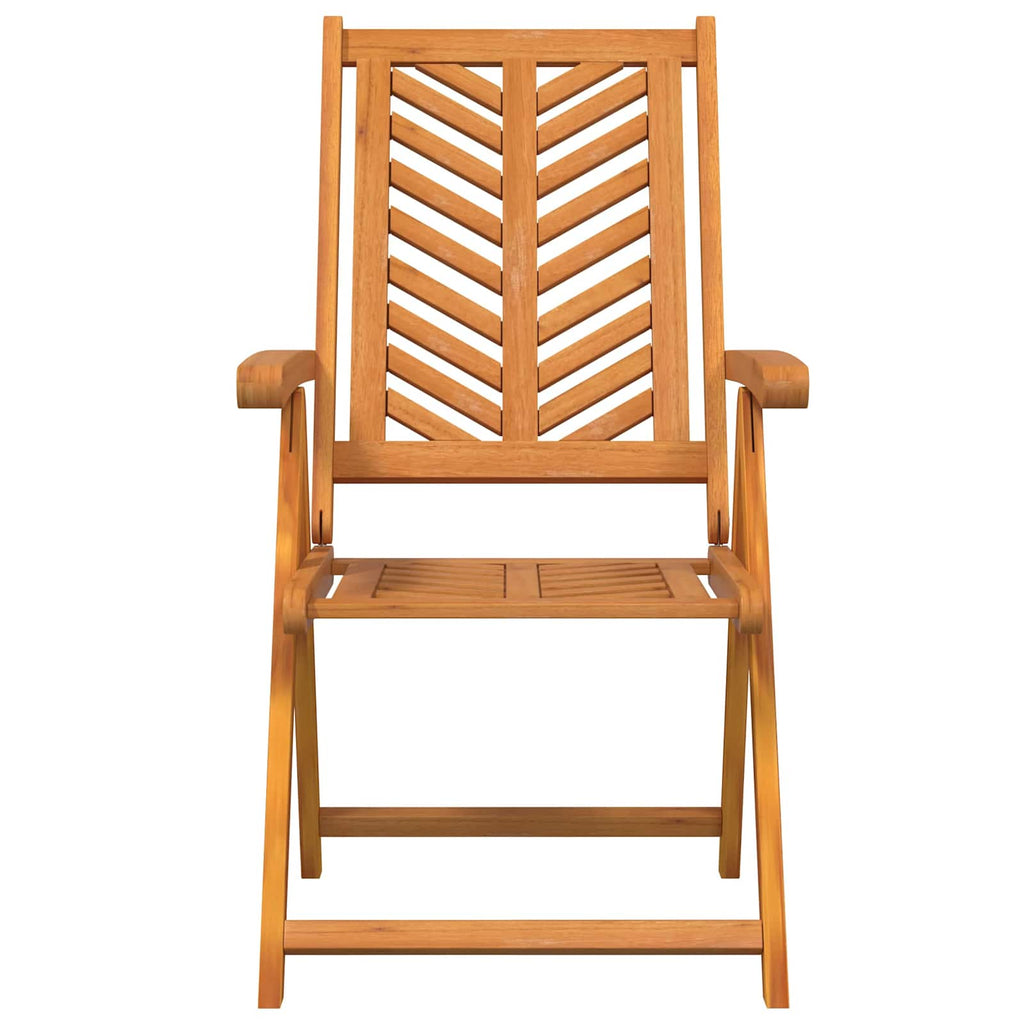 Silla de Jardín 4 pcs Marrón 57 x 72 x 109 cm