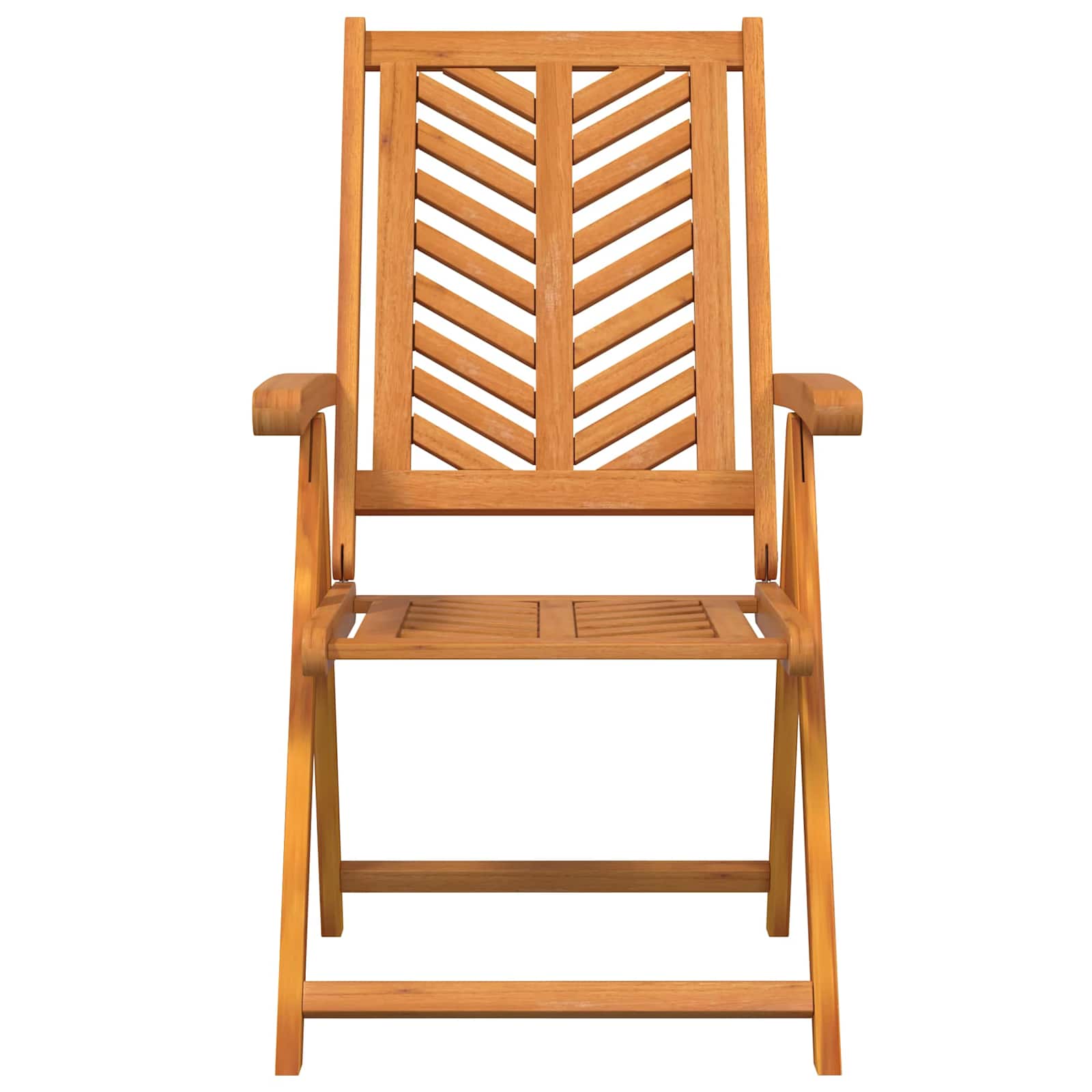 Silla de Jardín 4 pcs Marrón 57 x 72 x 109 cm