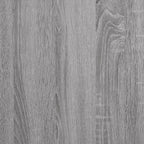 Set de muebles de baño 3 pzas madera contrachapada gris sonoma